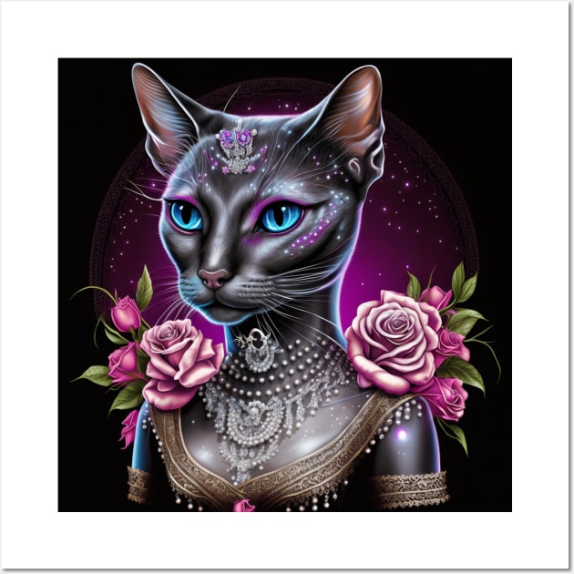 Elite Abyssinian Cat Wall Art by Enchanted Reverie